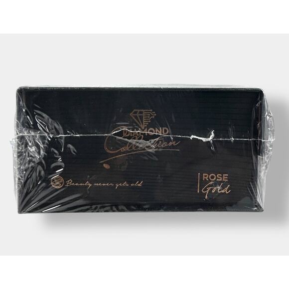 Royale Rose Gold Diamond Genius Heating Element Flat Iron Ceramic Plates - Picture 5 of 5